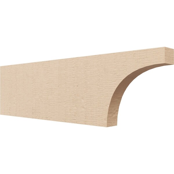 Ekena Millwork 2in. W x 8in. H x 28in. L Huntington Woodgrain TimberThane Rafter Tail, Primed Tan RFTUR02X08X28HUNRCPR - main